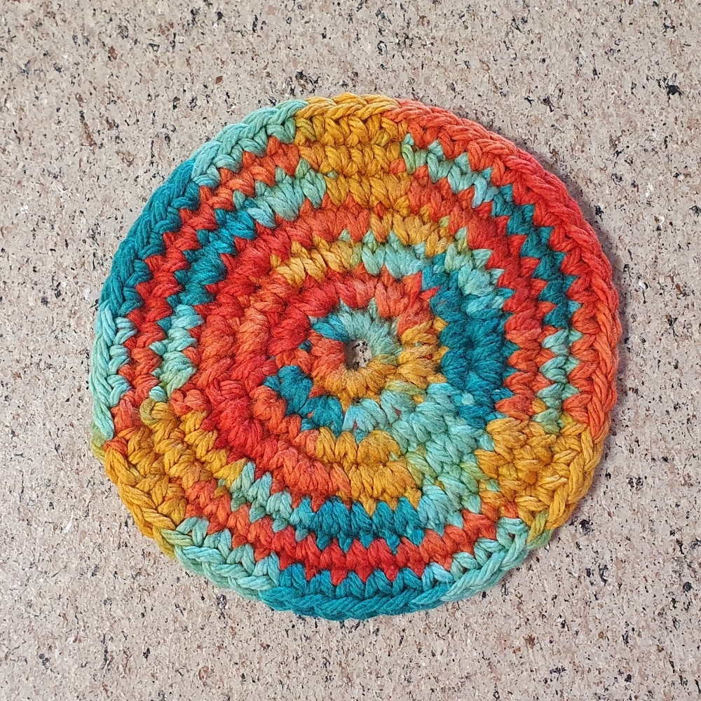 Crochet Cup Coasters: Fall To Freeze